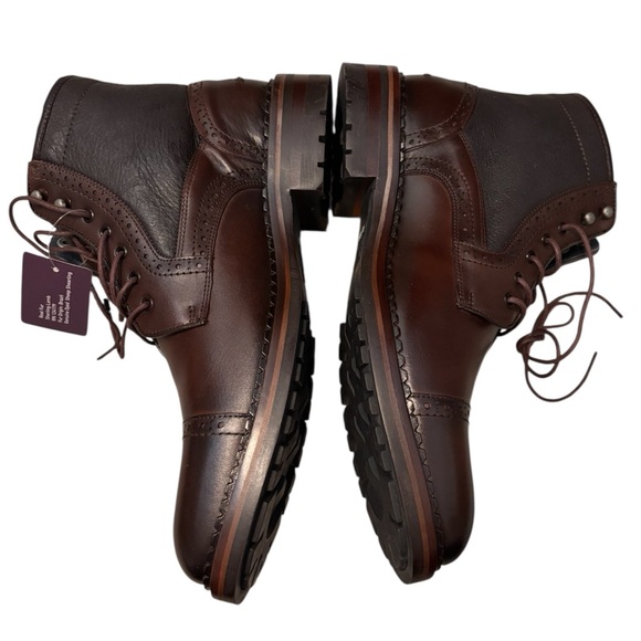 NWT Johnston & Murphy XC Flex Connelly Shearling Brown Boot Men’s 10 main image 6